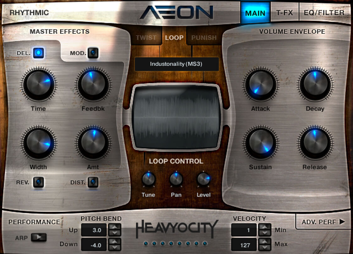 Loop Layout Aeon Heavyocity AEON Rhythmic Loops Sound Design VST Software – Heavyocity Media