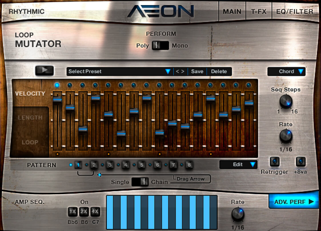 Loop Layout Aeon Heavyocity AEON Rhythmic Loops Sound Design VST Software – Heavyocity Media