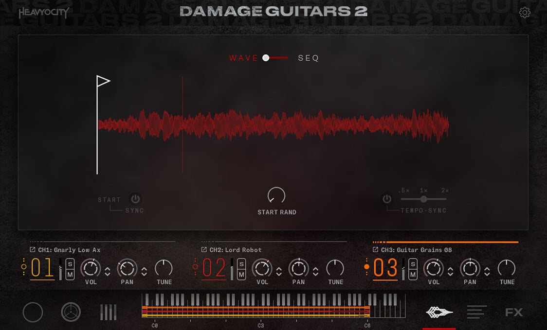 Damage Rock Grooves 2: Modern Groove VST | Heavyocity
