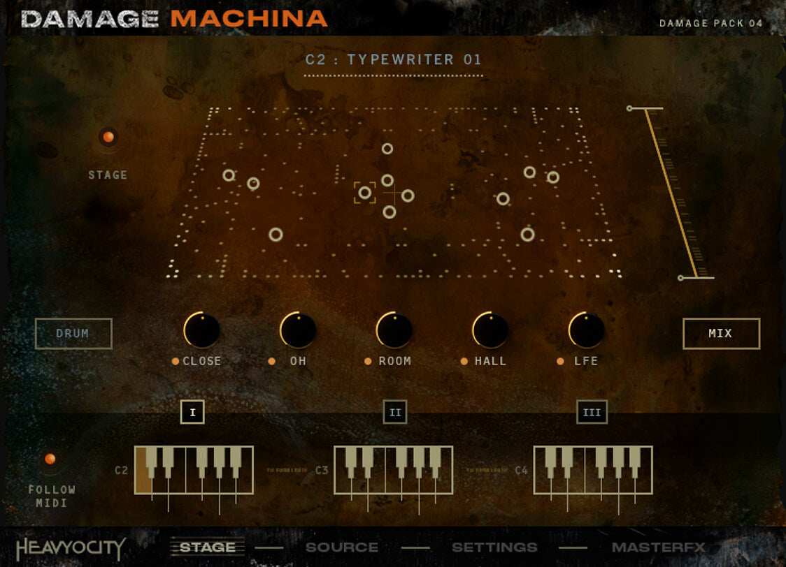 Damage Machina: Unique Percussion VST | Heavyocity