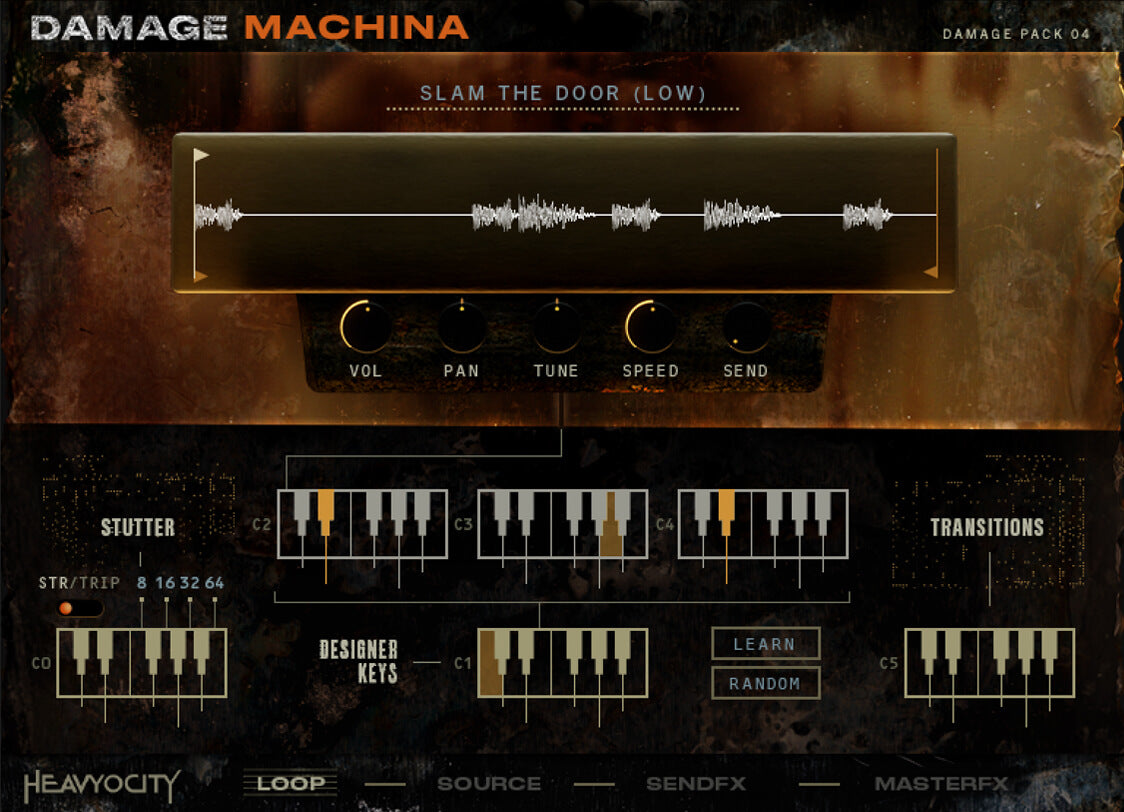 Damage Machina: Unique Percussion VST | Heavyocity