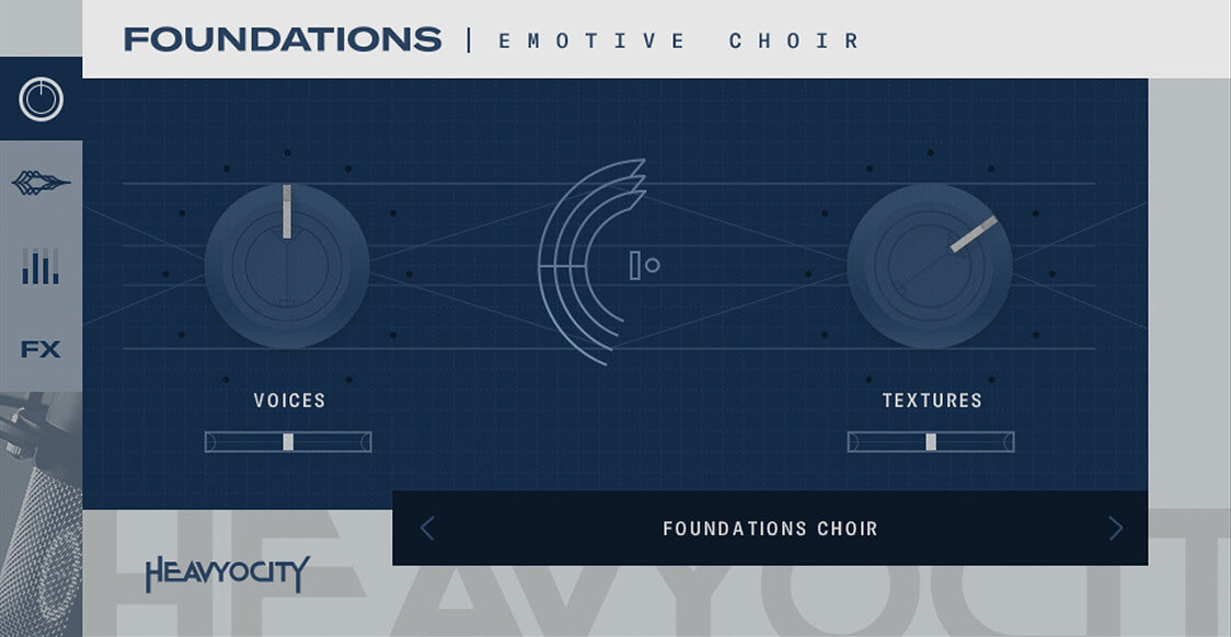 Heavyocity FOUNDATIONS Emotive Choir free Kontakt library interface