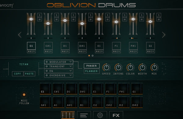Oblivion Drums