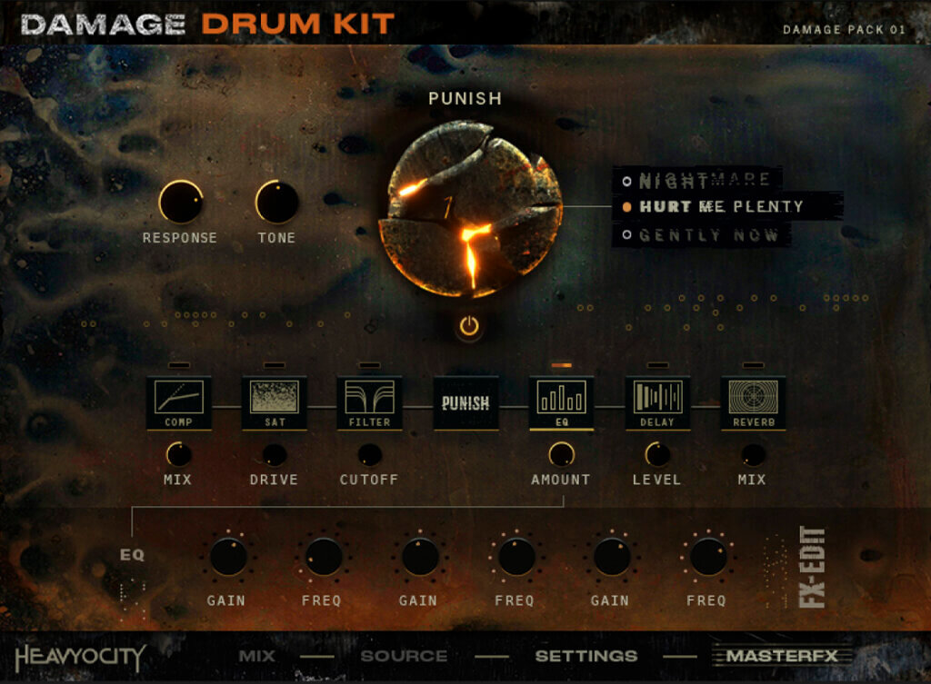 DAMAGE DRUM KIT product image